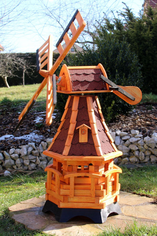 Dekowindmühle mit Solar Typ 19