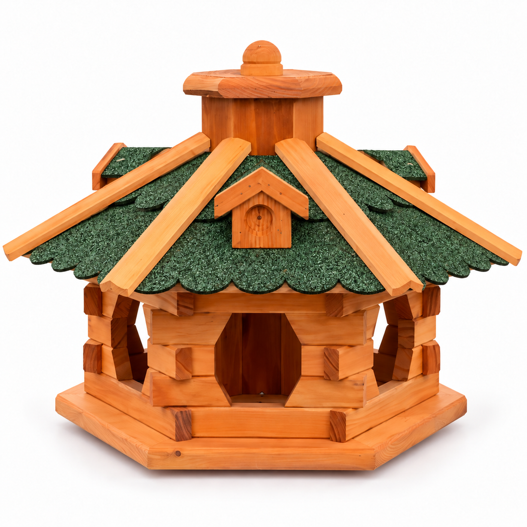 Vogelhaus Typ 4 in Grün – ohne staender
